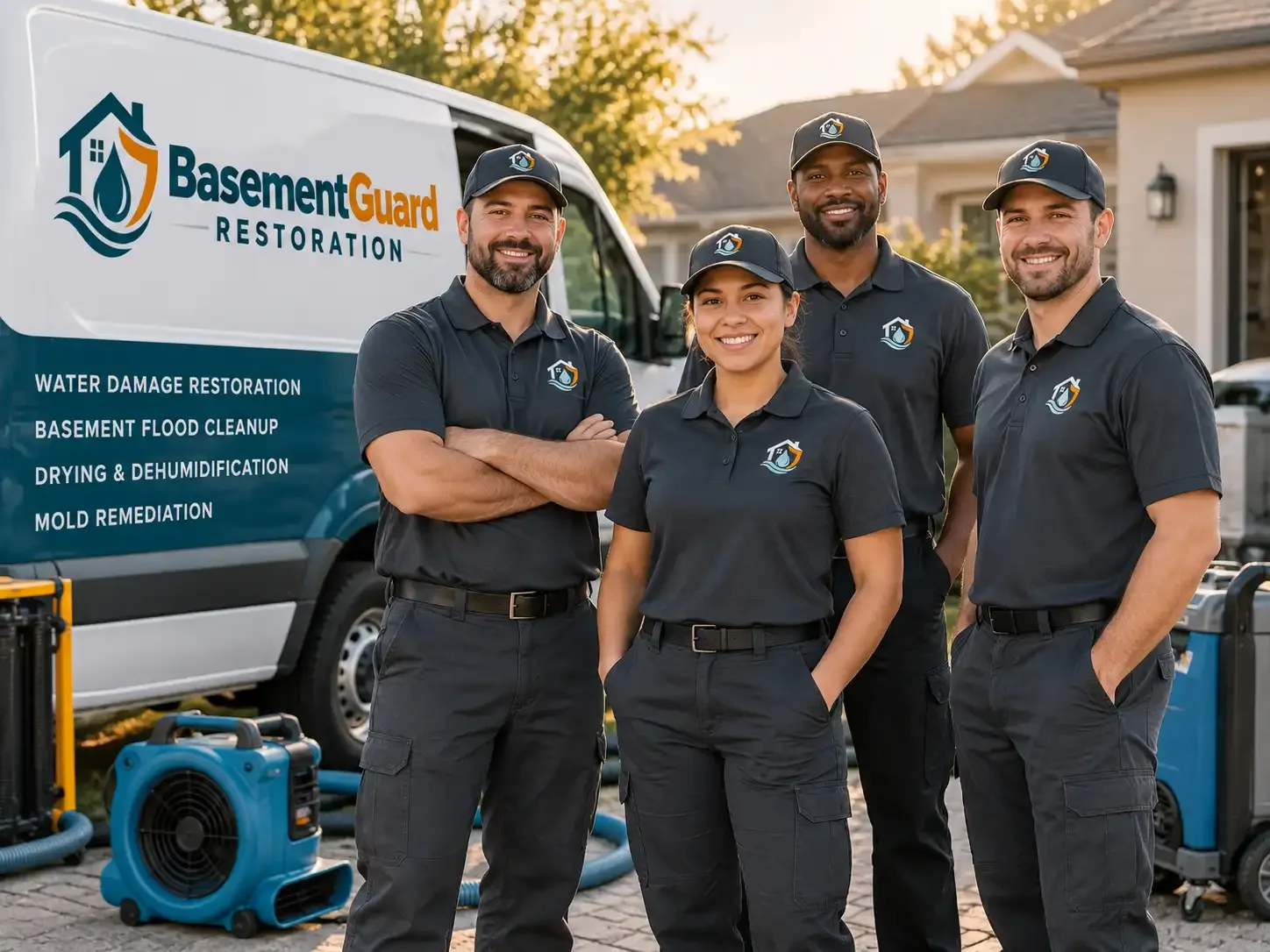 Basement Water Damage Restoration company in Central Lake, MI
